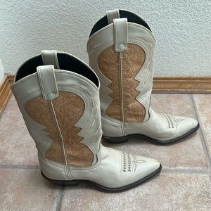Authentic cowboy boots